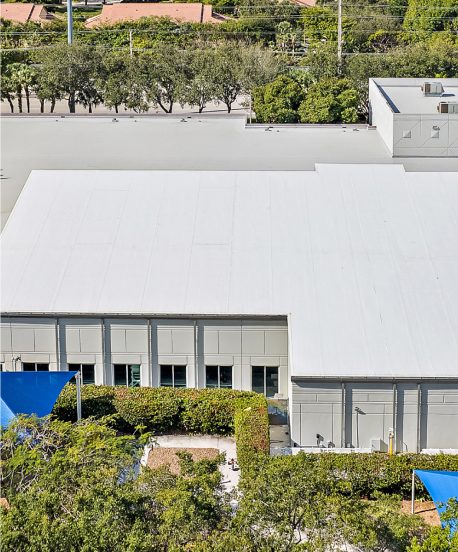 Commercial roofing project by Campany Roofing